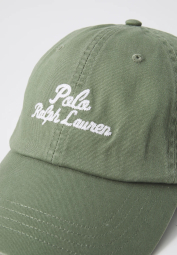 Кепка с логотипом Polo Ralph Lauren бейсболка 1159839135 (Зеленый One size)