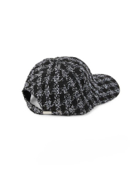 Твидовая кепка Karl Lagerfeld Paris с логотипом 1159840391 (Черный One Size)