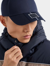 Стильна кепка бейсболка Armani Exchange 1159841334 (Синій One size)