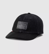 Джинсовая кепка Levi's бейсболка 1159842495 (Черный One size)