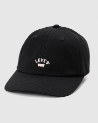 Бейсболка Levi's кепка с логотипом 1159842549 (Черный One size)
