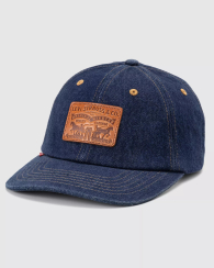Джинсова кепка бейсболка Levi's 1159844952 (Синій One size)