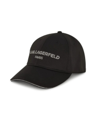 Кепка Karl Lagerfeld Paris бейсболка с логотипом 1159846044 (Черный One Size)