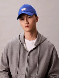 Кепка Calvin Klein бейсболка с логотипом 1159850209 (Синий One size)