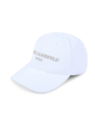 Кепка Karl Lagerfeld Paris бейсболка з логотипом 1159851151 (Білий One Size)