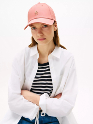 Кепка Tommy Hilfiger с логотипом 1159852045 (Розовый One size)