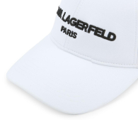 Кепка Karl Lagerfeld Paris бейсболка с логотипом 1159852144 (Белый One Size)