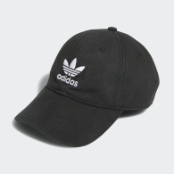 Кепка с логотипом Adidas бейсболка 1159852163 (Черный One size)