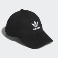 Кепка с логотипом Adidas бейсболка 1159852163 (Черный One size)