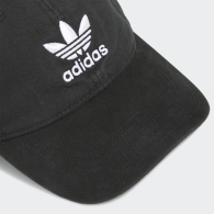 Кепка с логотипом Adidas бейсболка 1159852163 (Черный One size)