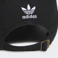 Кепка с логотипом Adidas бейсболка 1159852163 (Черный One size)