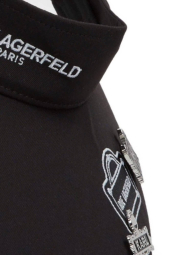 Женский козырек Karl Lagerfeld Paris 1159852426 (Черный One Size)