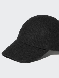 Кепка UNIQLO из смеси шерсти 1159852977 (Черный One size)