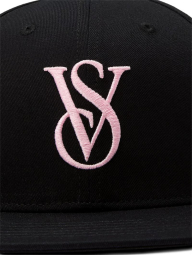 Женская кепка Victoria's Secret с логотипом 1159853350 (Черный One size)