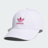 Кепка с логотипом Adidas бейсболка 1159855722 (Белый One size)