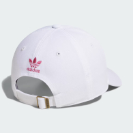 Кепка с логотипом Adidas бейсболка 1159855722 (Белый One size)
