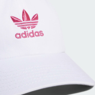 Кепка с логотипом Adidas бейсболка 1159855722 (Белый One size)