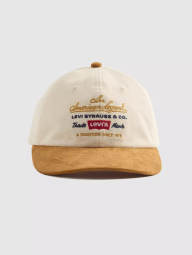 Кепка Levi's бейсболка 1159856665 (Коричневий/Молочний One size)