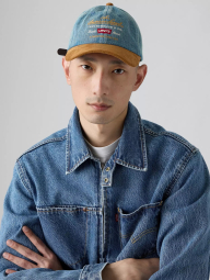 Кепка Levi's бейсболка 1159856667 (Коричневий/Синій One size)