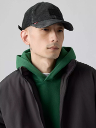 Вельветова кепка Levi's бейсболка 1159856676 (Сірий One size)