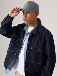 Кепка Levi's бейсболка с технологией Flexfit 1159857751 (Серый One size)