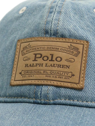 Кепка Polo Ralph Lauren бейсболка 1159861857 (Голубой One size)