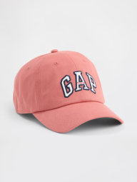 Кепка GAP бейсболка с логотипом 1160729629 (Розовый One size)