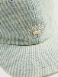 Кепка Levi's с логотипом 1161297737 (Голубой One size)