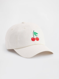 Кепка GAP бейсболка с вышивкой 1162400429 (Молочный One size)