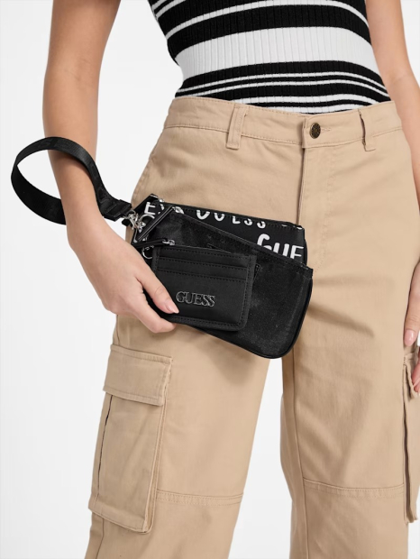 Набор Guess с ремешком на руку 1159850661 (Черный One size)