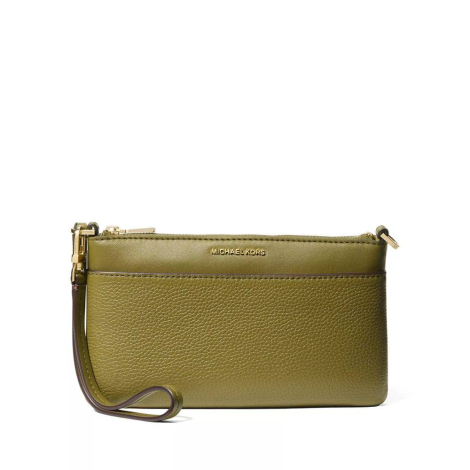 Женская кожаная сумка-клатч Jet Set Michael Kors 1159854426 (Зеленый One size)