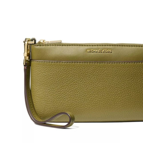 Женская кожаная сумка-клатч Jet Set Michael Kors 1159854426 (Зеленый One size)