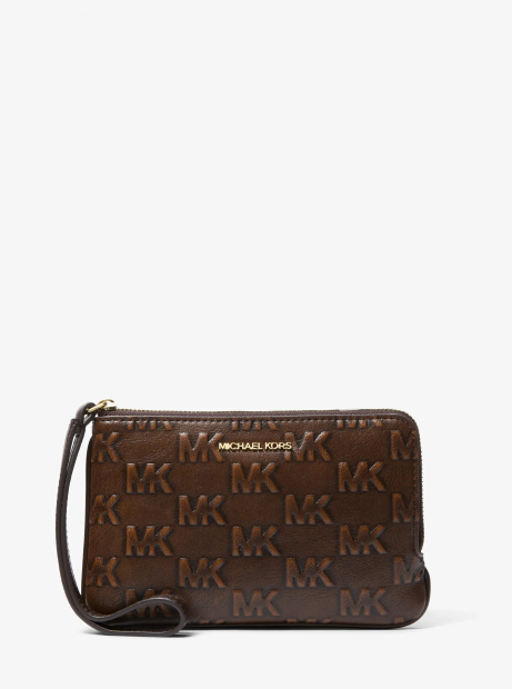 Клатч Jet Set Travel Michael Kors в подарочной коробке 1163128924 (Коричневый One size)