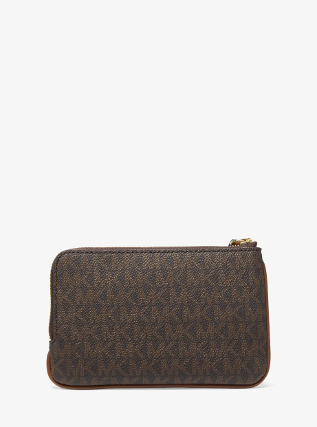 Клатч Jet Set Travel Michael Kors с принтом 1163170321 (Коричневый One size)