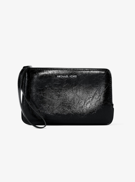 Женский клатч Jet Set Travel Michael Kors в подарочной коробке 1163336846 (Черный One size)