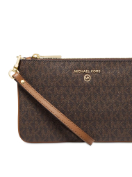 Жіноча сумка-клатч Michael Kors на блискавці з логотипом оригінал