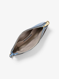 Женская кожаная сумка-клатч Jet Set Michael Kors 1159851991 (Голубой One size)