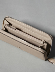 Женский кошелёк Calvin Klein с ремешком на руку 1159853902 (Бежевый One size)