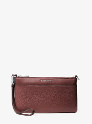 Женская кожаная сумка-клатч Jet Set Michael Kors 1159860916 (Бордовый One size)