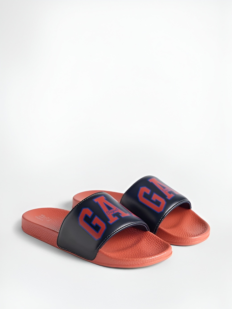 Детские шлепанцы GAP 31-32 (1/2 US) 21,5 см Черный/Оранжевый 1159854265