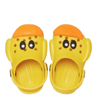 Детские клоги Crocs сабо в виде уточек 17-19 (c2/c3 US) 21,5 см Желтый 1159840113