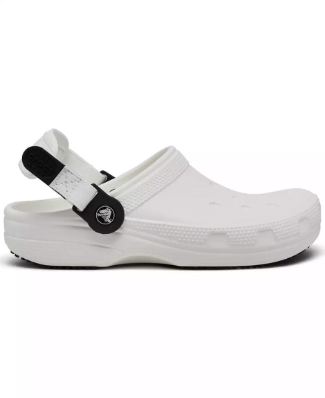 Удобные женские клоги Crocs сабо 39-40 (m7/w9 US) 25,5 см Белый 1159840580