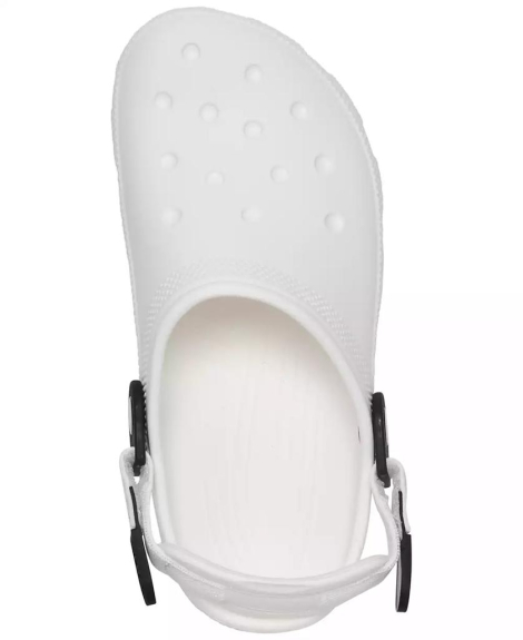 Удобные женские клоги Crocs сабо 39-40 (m7/w9 US) 25,5 см Белый 1159840580