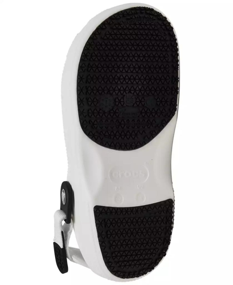 Удобные женские клоги Crocs сабо 39-40 (m7/w9 US) 25,5 см Белый 1159840580