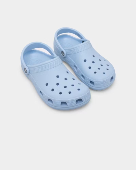 Зручні клоги Crocs сабо 38-39 (m6/w8 US) 25 см Блакитний 1159843040