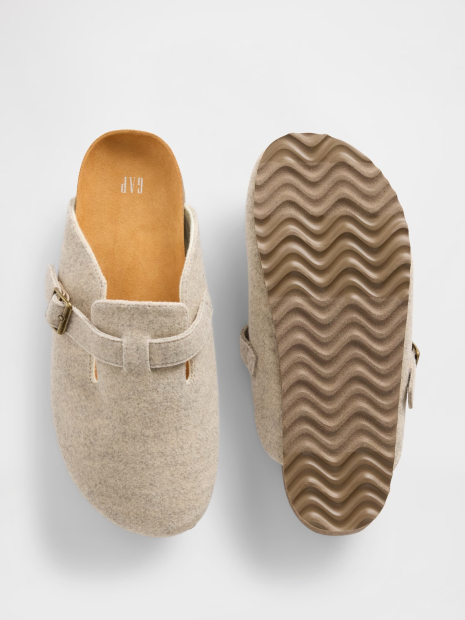 Зручні клоги Gap 37,5 (7 US) 24,5 см Сірий 1159848152