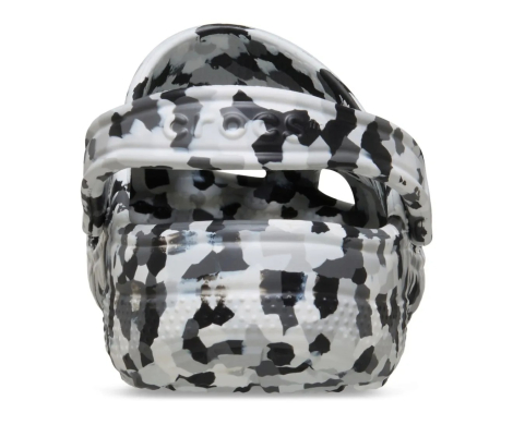 Клоги Classic Confetti Crocs сабо з принтом 37-38 (m5/w7 US) 24,5 см Чорний/Білий 1163392605
