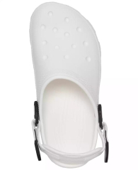 Удобные женские клоги Crocs сабо 39-40 (m7/w9 US) 25,5 см Белый 1159840580