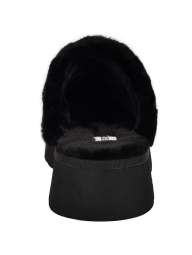 Женские клоги на меху Guess с отделкой стразами 38,5 (8 US) 26 см Черный 1159840656