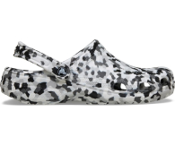 Клоги Classic Confetti Crocs сабо з принтом 37-38 (m5/w7 US) 24,5 см Чорний/Білий 1163392605